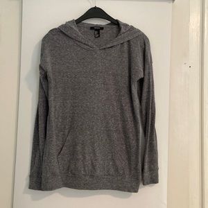 Forever 21 Dark Gray Long-sleeve Hoodie, Small
